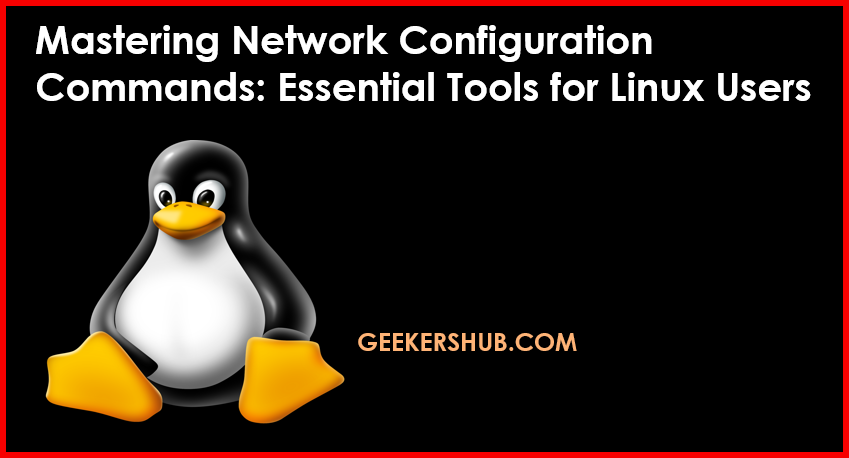 Network Configuration Commands