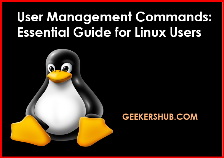 User Management Commands